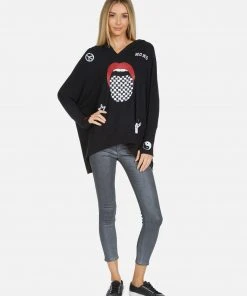 Lauren Moshi Collections Wilma Checker Tongue