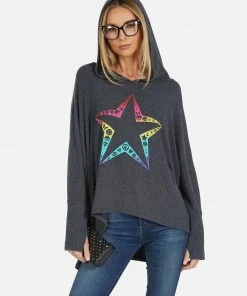 Lauren Moshi Long Sleeve Wilma Elements Star