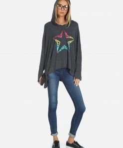 Lauren Moshi Long Sleeve Wilma Elements Star