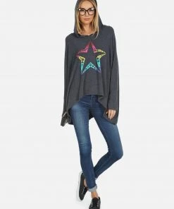 Lauren Moshi Long Sleeve Wilma Elements Star