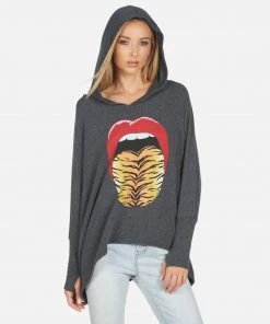 Lauren Moshi Long Sleeve Wilma Tiger Tongue