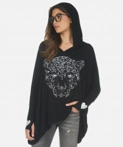 Lauren Moshi Wilma Heart Leopard Long Sleeve