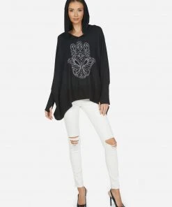 Lauren Moshi Wilma X Butterfly Hamsa NEW