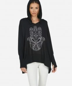 Lauren Moshi Wilma X Butterfly Hamsa NEW