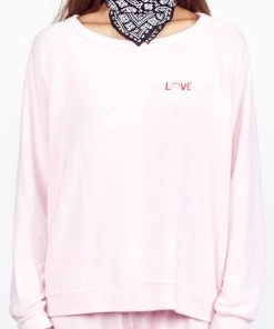 Lauren Moshi X Exclusive X Love Lip Pullover