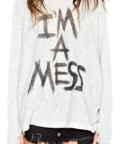 Lauren Moshi Tops Hollis I'm A Mess