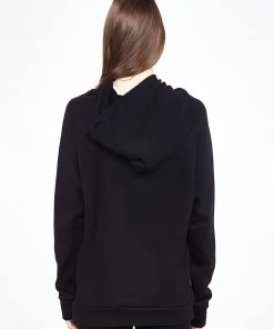 Lauren Moshi Long Sleeve Corbin Heart Eye Skull