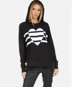 Lauren Moshi Collections Corbin Heart Stripes