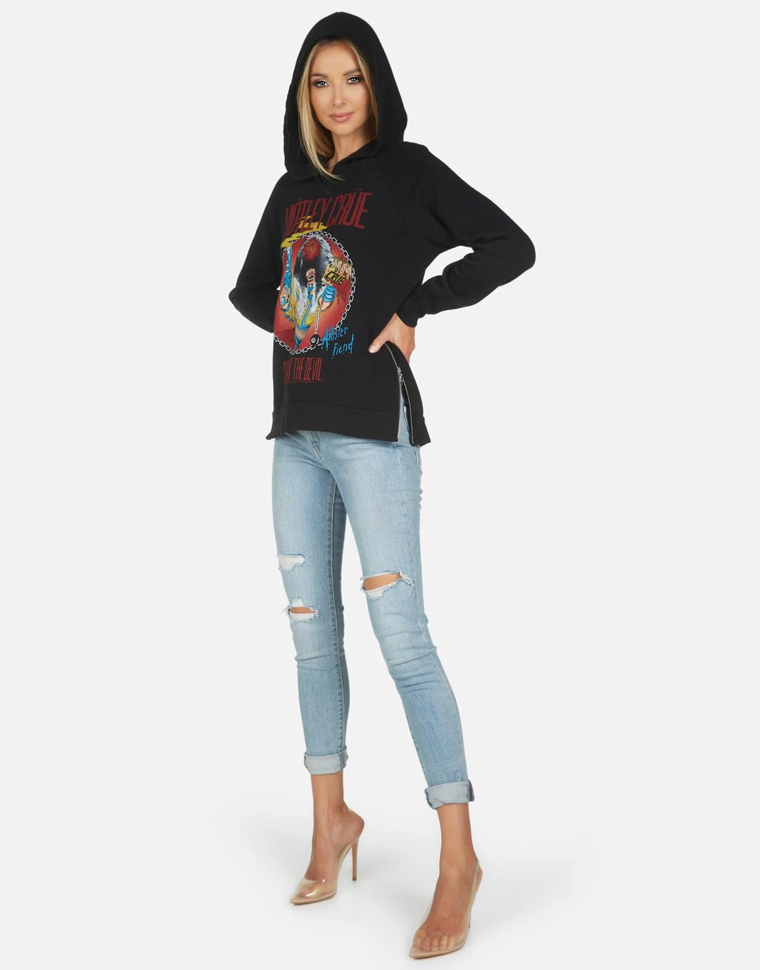 Lauren Moshi X Motley Crue Long Sleeve Corbin X Shout At The Devil 3 Lauren Moshi X Motley Crue Long Sleeve Corbin X Shout At The Devil