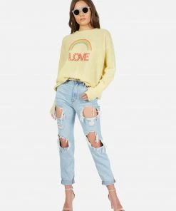 Lauren Moshi Ladona Rainbow Love Long Sleeve 9 Lauren Moshi Ladona Rainbow Love Long Sleeve