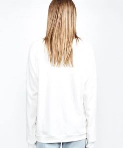 Lauren Moshi Noleta Pink Foil Zipper Mouth Long Sleeve