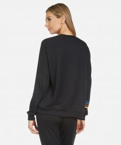Lauren Moshi Long Sleeve Noleta Lucky Happy Face