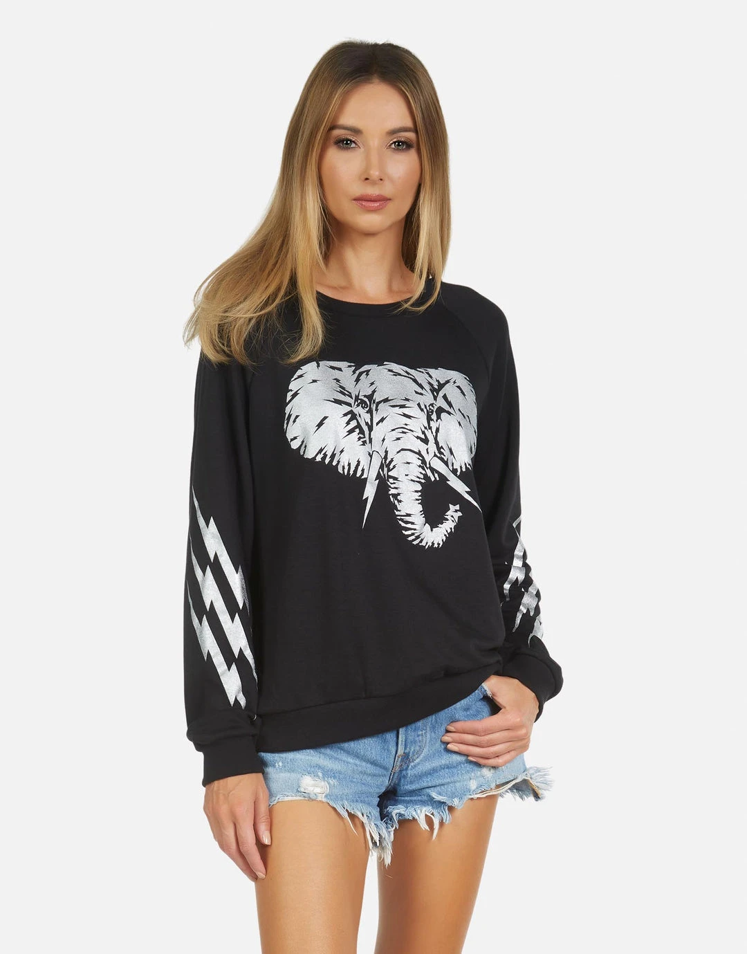 Lauren Moshi Long Sleeve Noleta Electric Elephant 8 Lauren Moshi Long Sleeve Noleta Electric Elephant