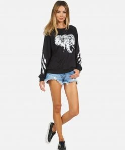 Lauren Moshi Long Sleeve Noleta Electric Elephant 14 Lauren Moshi Long Sleeve Noleta Electric Elephant