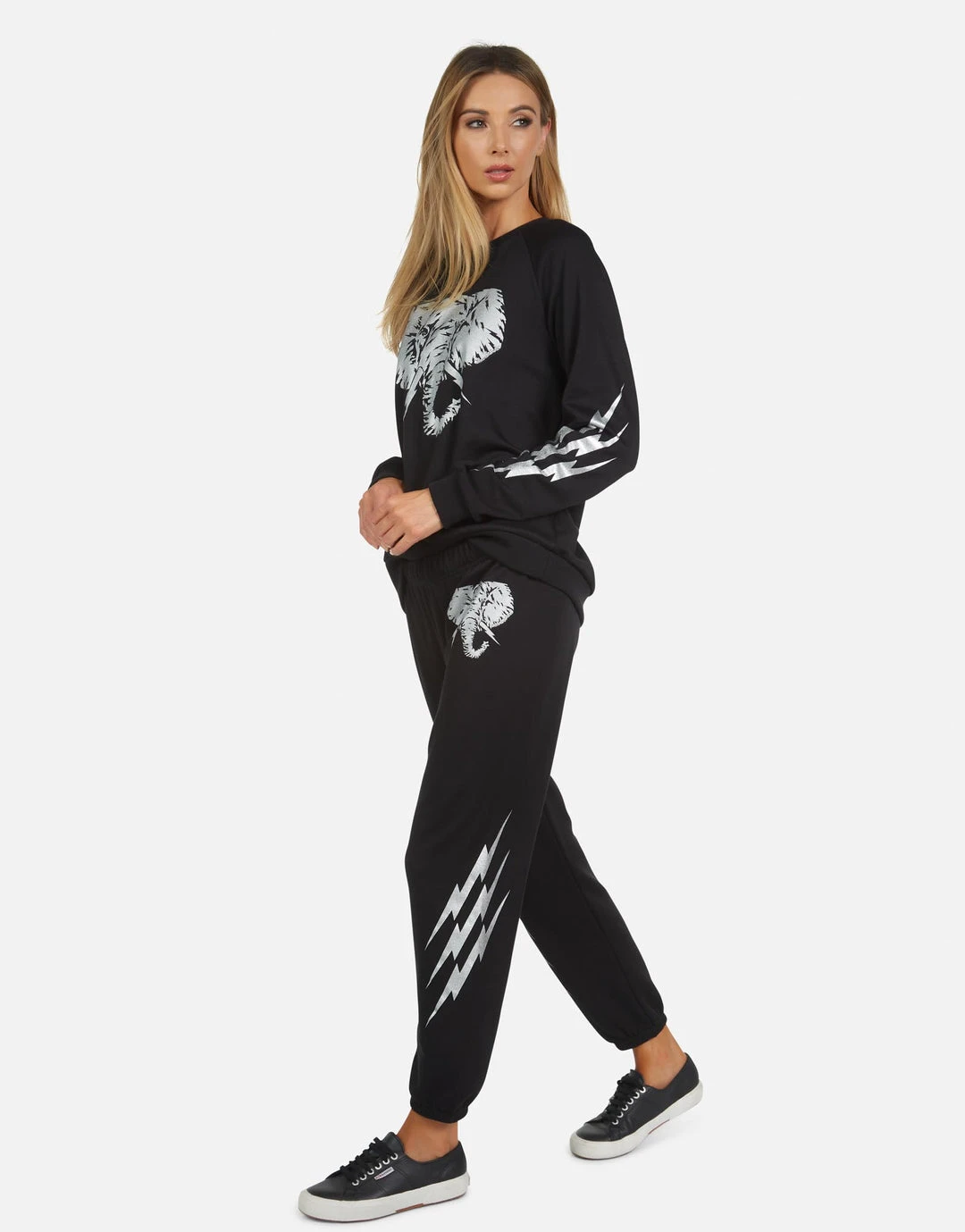 Lauren Moshi Long Sleeve Noleta Electric Elephant 3 Lauren Moshi Long Sleeve Noleta Electric Elephant