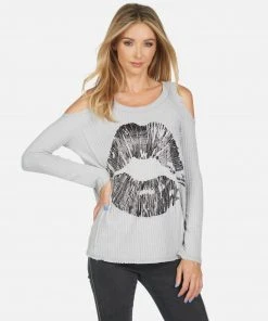 Lauren Moshi X Long Sleeve Alison X Lip