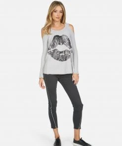 Lauren Moshi X Long Sleeve Alison X Lip