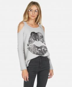 Lauren Moshi X Long Sleeve Alison X Lip