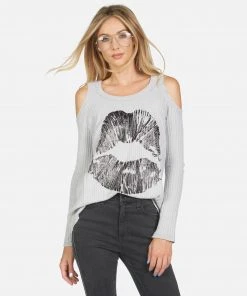 Lauren Moshi X Long Sleeve Alison X Lip