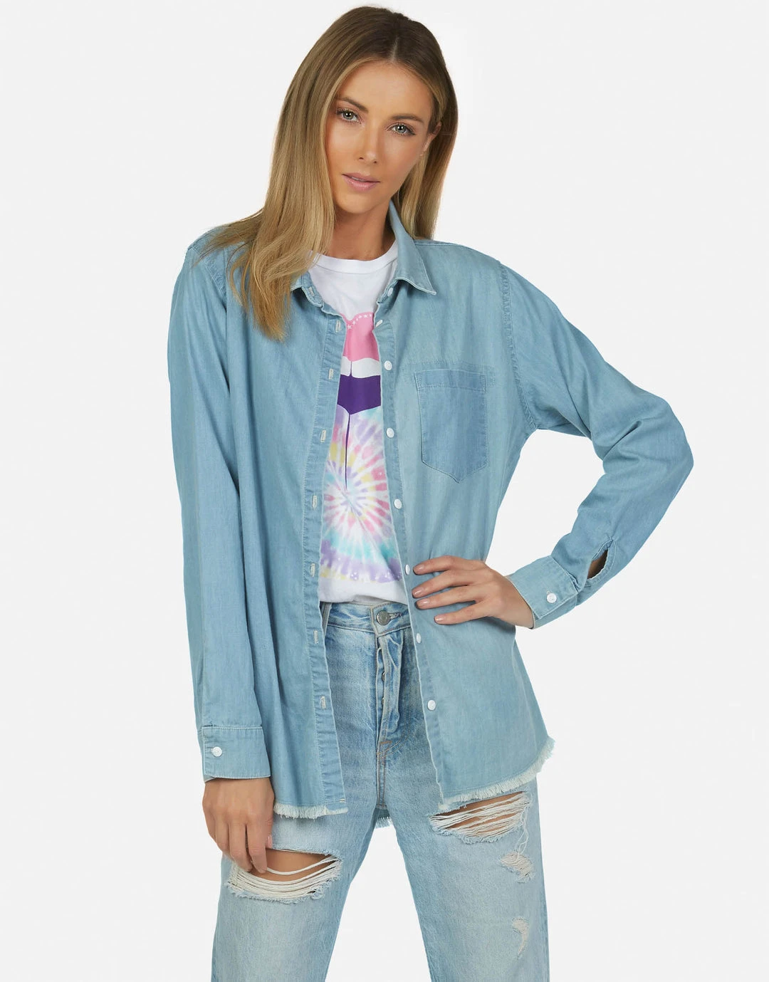 Lauren Moshi Sloane Tie Dye Tongue LAST CALL 5 Lauren Moshi Sloane Tie Dye Tongue LAST CALL