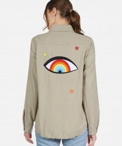 Lauren Moshi LAST CALL Sloane Rainbow Eye