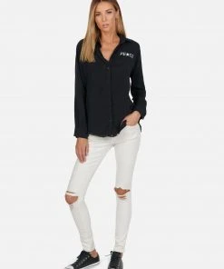 Lauren Moshi LAST CALL Sloane Skeleton Peace Elements