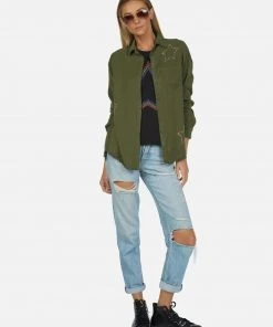 Lauren Moshi Sloane Neon Stud Star