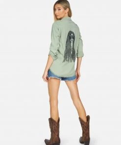 Lauren Moshi Long Sleeve Sloane Hippie Girl