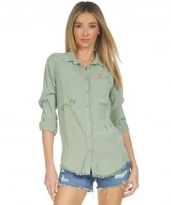 Lauren Moshi Long Sleeve Sloane Hippie Girl