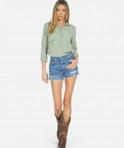 Lauren Moshi Long Sleeve Sloane Hippie Girl