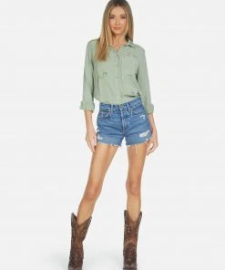 Lauren Moshi Long Sleeve Sloane Hippie Girl