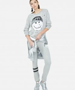Lauren Moshi Darby Happy Hat Face Long Sleeve