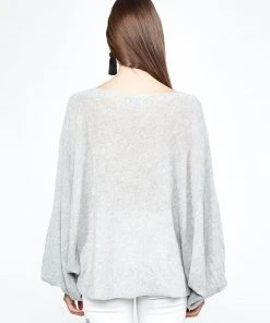 Lauren Moshi Sash Heart Eye Skull Long Sleeve