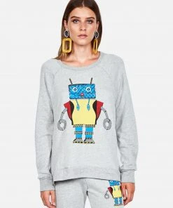 Lauren Moshi Long Sleeve Les Fashion Robot