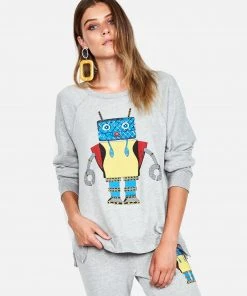 Lauren Moshi Long Sleeve Les Fashion Robot