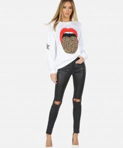 Lauren Moshi Babbs X Leopard Tongue Long Sleeve 12 Lauren Moshi Babbs X Leopard Tongue Long Sleeve