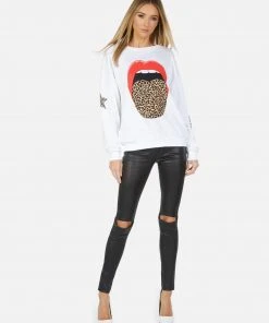 Lauren Moshi Babbs X Leopard Tongue Long Sleeve 16 Lauren Moshi Babbs X Leopard Tongue Long Sleeve