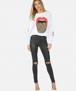 Lauren Moshi Babbs X Leopard Tongue Long Sleeve 17 Lauren Moshi Babbs X Leopard Tongue Long Sleeve