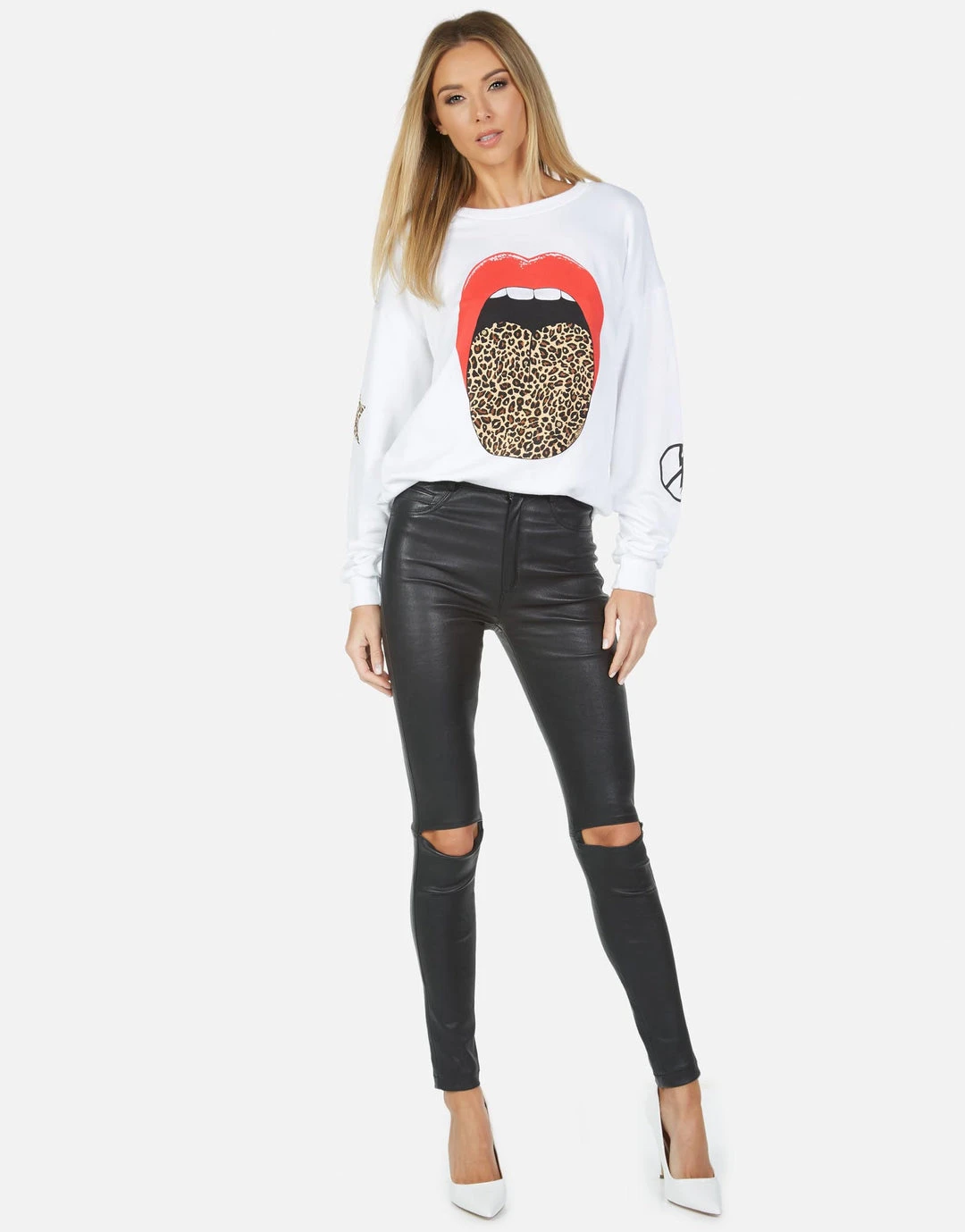 Lauren Moshi Babbs X Leopard Tongue Long Sleeve 9 Lauren Moshi Babbs X Leopard Tongue Long Sleeve