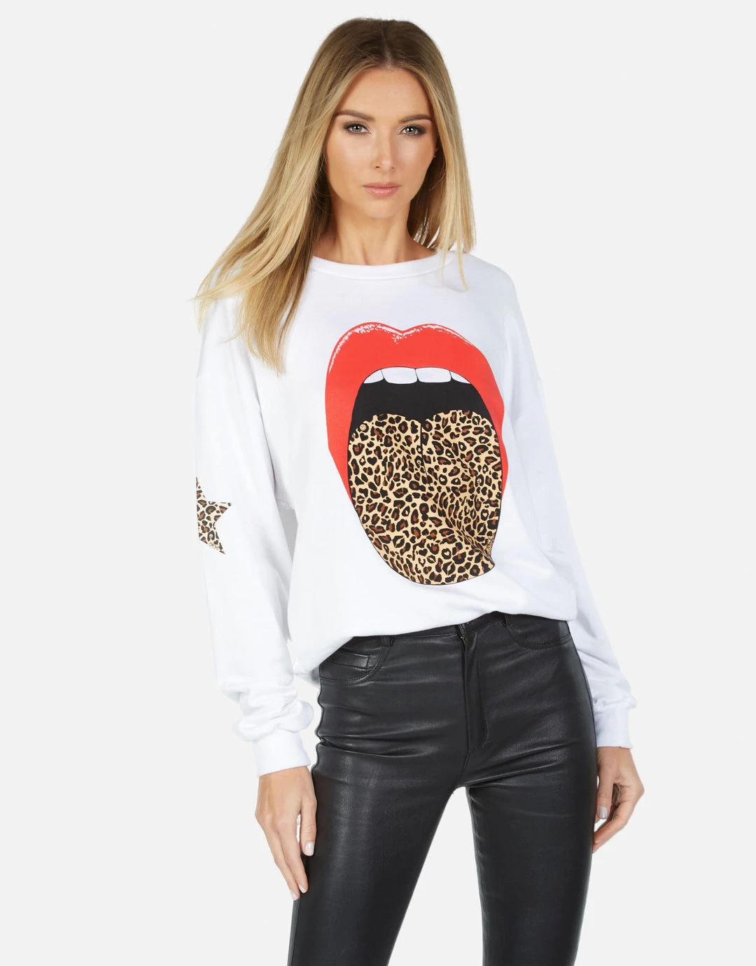 Lauren Moshi Babbs X Leopard Tongue Long Sleeve 6 Lauren Moshi Babbs X Leopard Tongue Long Sleeve