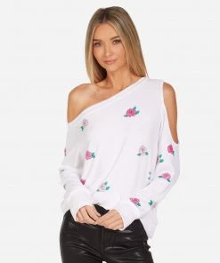 Lauren Moshi NEW Trinidy Pink Rose Skull