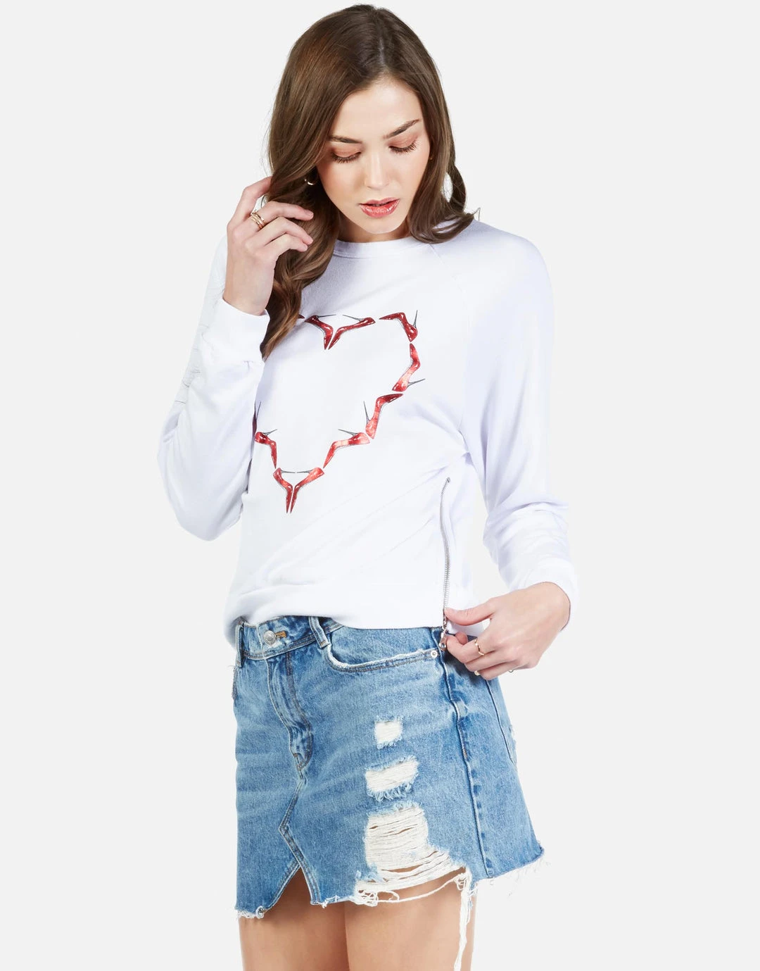 Lauren Moshi LAST CALL Tiana High Heel Heart 1 Lauren Moshi LAST CALL Tiana High Heel Heart