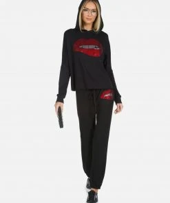 Lauren Moshi X Delilah X Crystal Biting Lip Tops