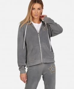 Lauren Moshi Long Sleeve Lennox Outline Stud Star