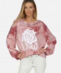 Lauren Moshi Sierra Loved Rose Long Sleeve