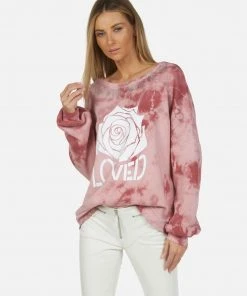 Lauren Moshi Sierra Loved Rose Long Sleeve