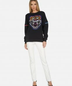 Lauren Moshi Sierra Neon Line Tiger