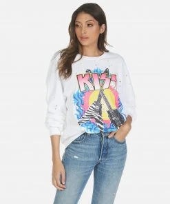 Lauren Moshi Long Sleeve Darby KISS Animalize