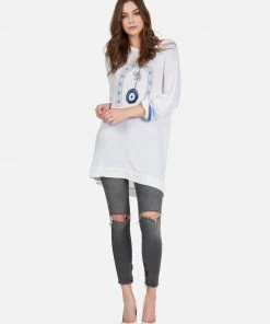 Lauren Moshi Kaya Lucky Eye Horseshoe Outerwear 7 Lauren Moshi Kaya Lucky Eye Horseshoe Outerwear