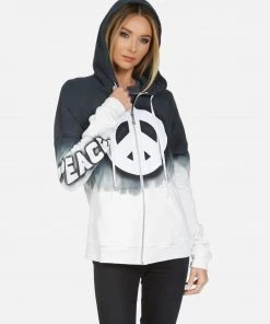 Lauren Moshi Long Sleeve Koa Airbrush Peace